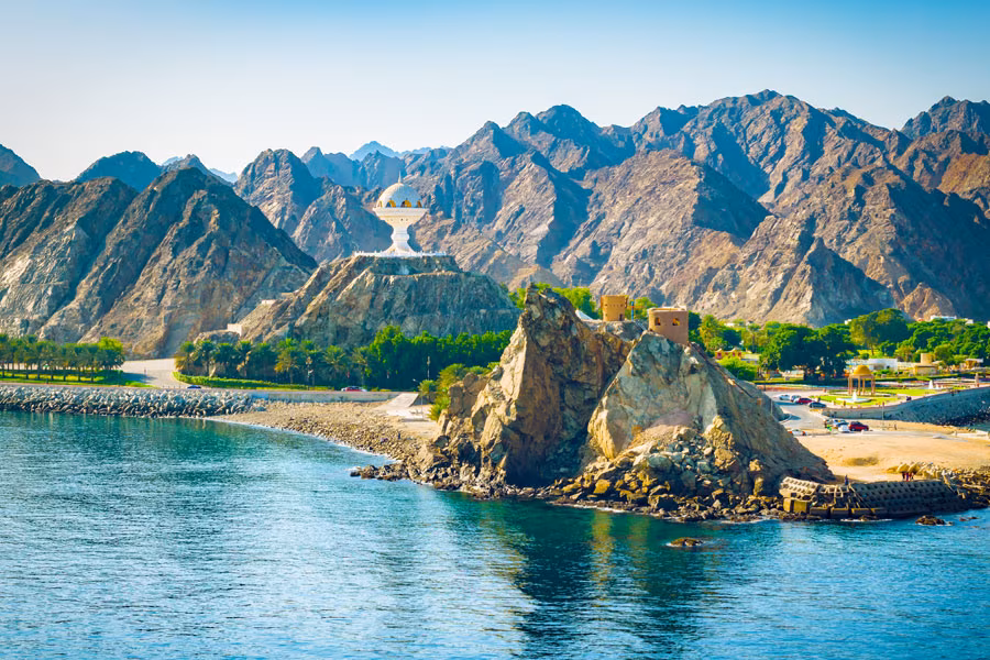 Oman Muskat Landschaft