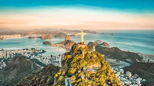 Brasilien, Rio De Janeiro, Skyline