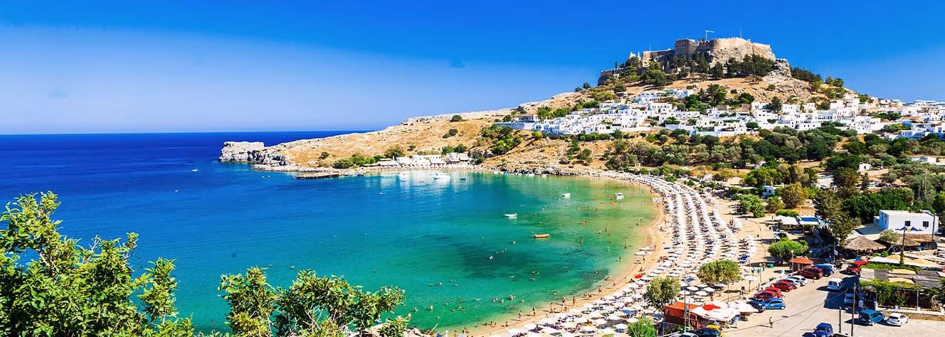 Griechenland Rhodos Bucht