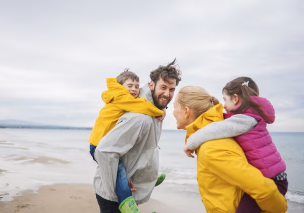 Ostsee Winter Kinder