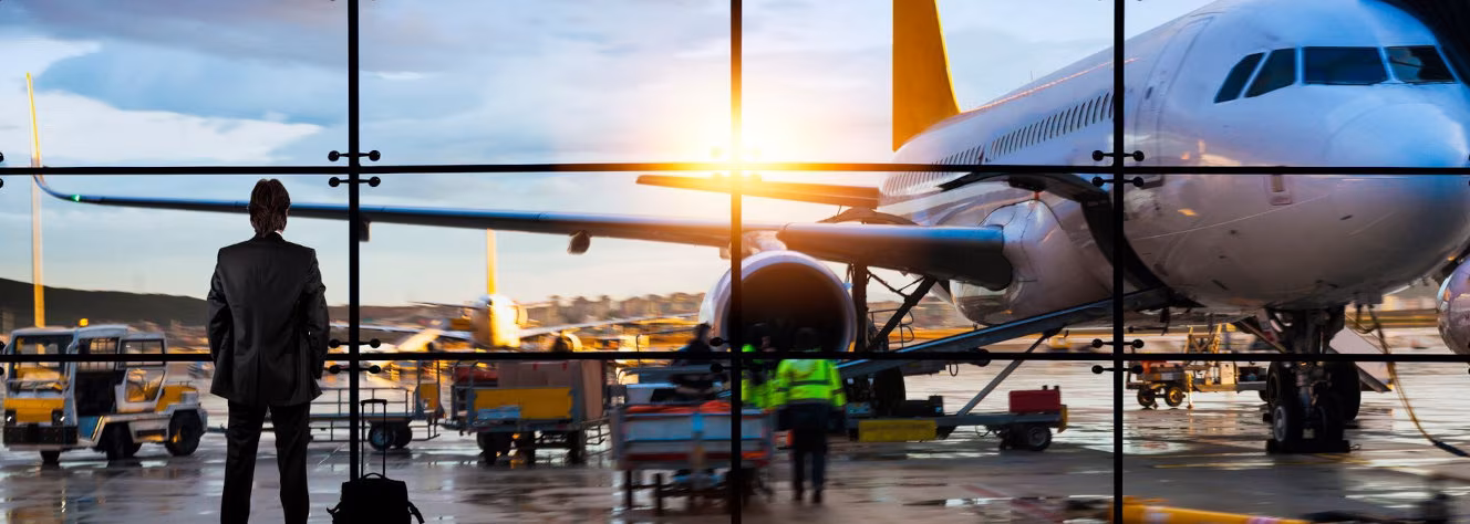 Flugzeug Flughafen