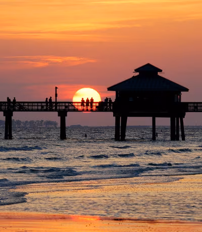 Fort Myers Sonnenuntergang