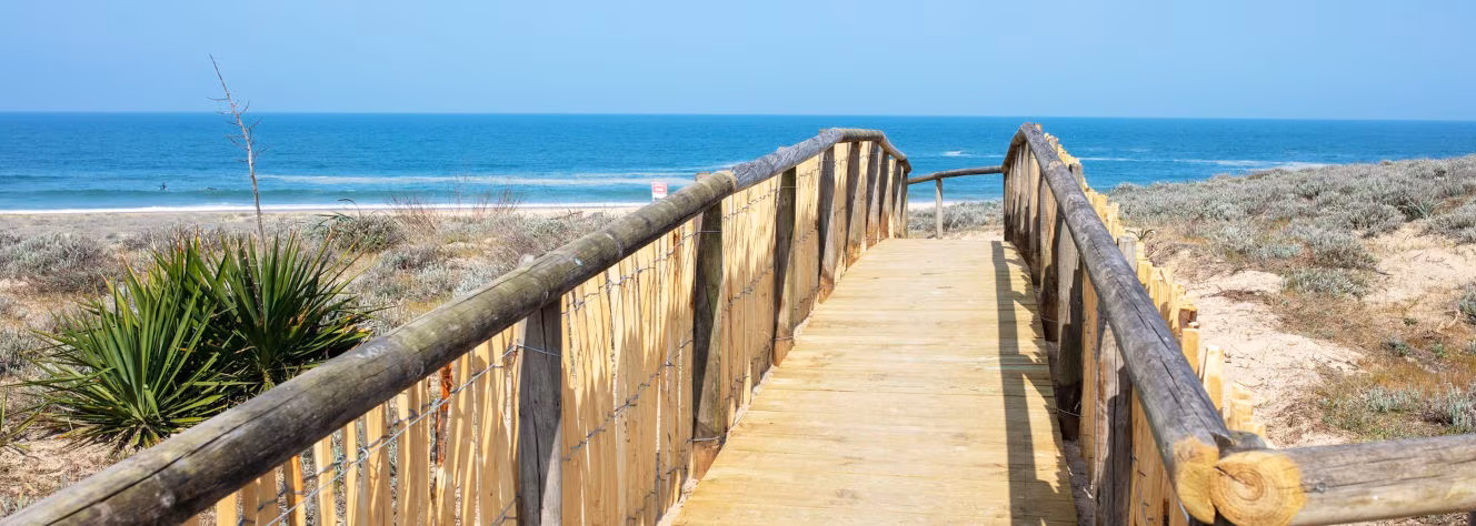 Frankreich Atlantikküste Sandstrand
