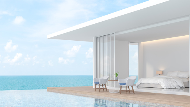 Hotelzimmer mit Infinity Pool und Meerblick, Aktion Meerblickwochen