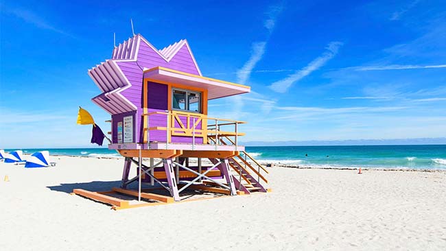 Florida Miami, Strand