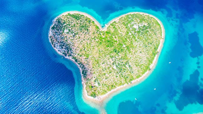 Insel Galesnjak, Herzinsel, Kroatien