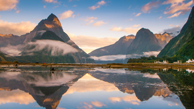 Milford Sound Fiordland Nationalpark in Neuseeland