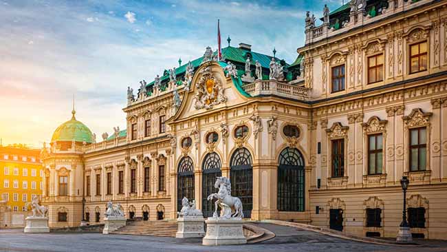 Österreich, Wien, Schloss Belvedere