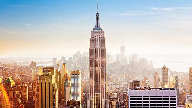 USA New York Skyline Hochhäuser