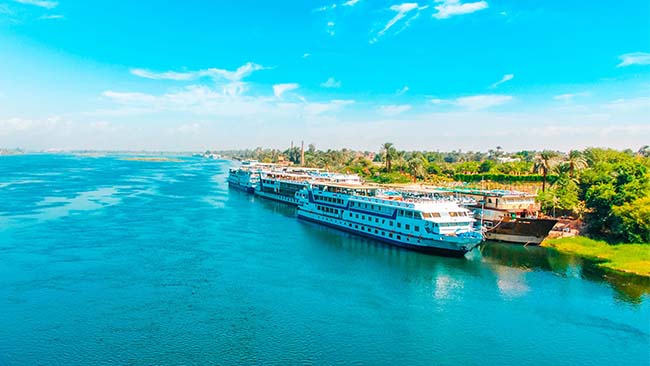 Ägypten - Nil, Schiffe auf dem Nil