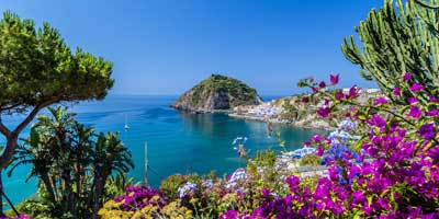 Italien, Bucht auf Ischia