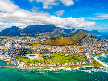 Südafrika, Blick auf Kapstadt
