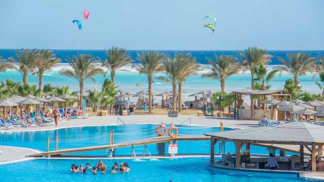 Ägypten - Marsa Alam, Großzügige Poolanlage im Casa Mare Resort