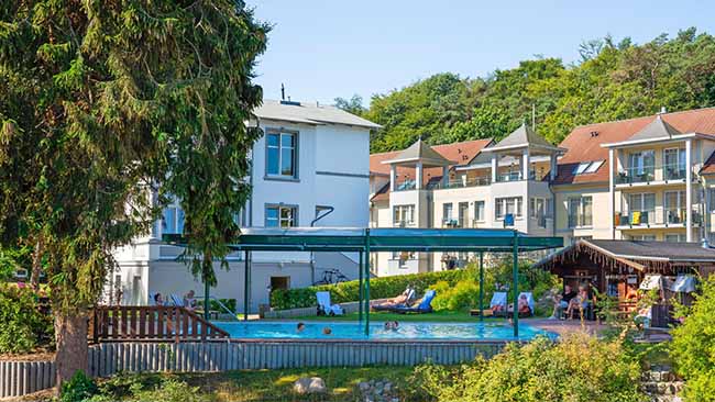 Deutschland - Insel Usedom, Ostseehotel Villen im Park