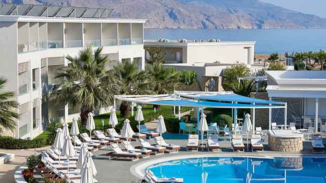 Griechenland - Korfu, Mythos Palace Resort, Poolanlage