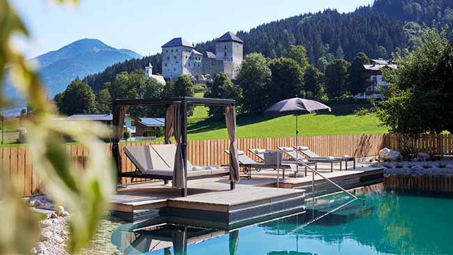 Österreich - Kaprun, Soulsisters Hotel, Außenpool