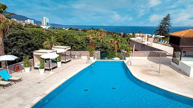 Spanien - Kanaren, Aluasoul Oratava Valley auf Tenerrifa, Poolanlage