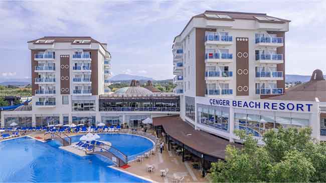Türkische Riviera, Cenger Beach Resort & Spa, Hotelanlage mit Pool
