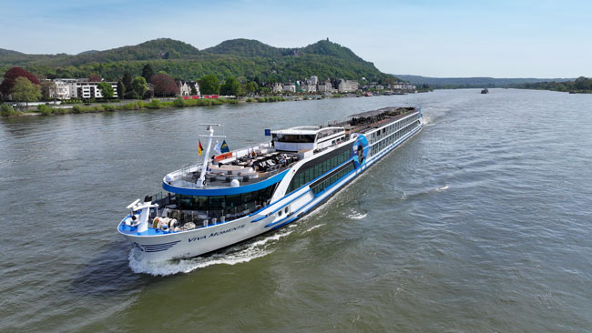Viva Moments Flusskreuzfahrt Schiff auf Rhein, Viva Cruises, Deutschland