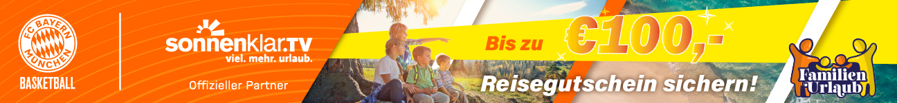 Familien-Special, FC Bayern Baketball, Gutschein-Aktion