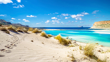 Tropischer Strand Balos auf Kreta, Griechenland
