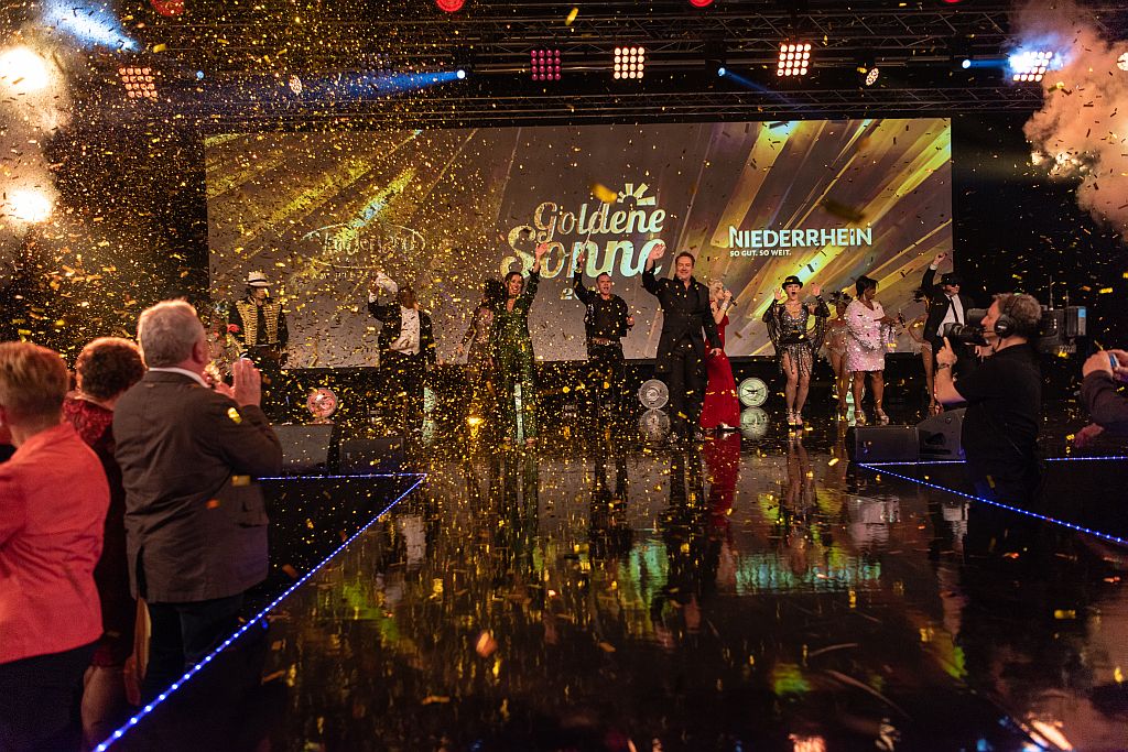 Goldene Sonne: Erstes Live-TV-Event mit Hightech-Luftfiltersystem