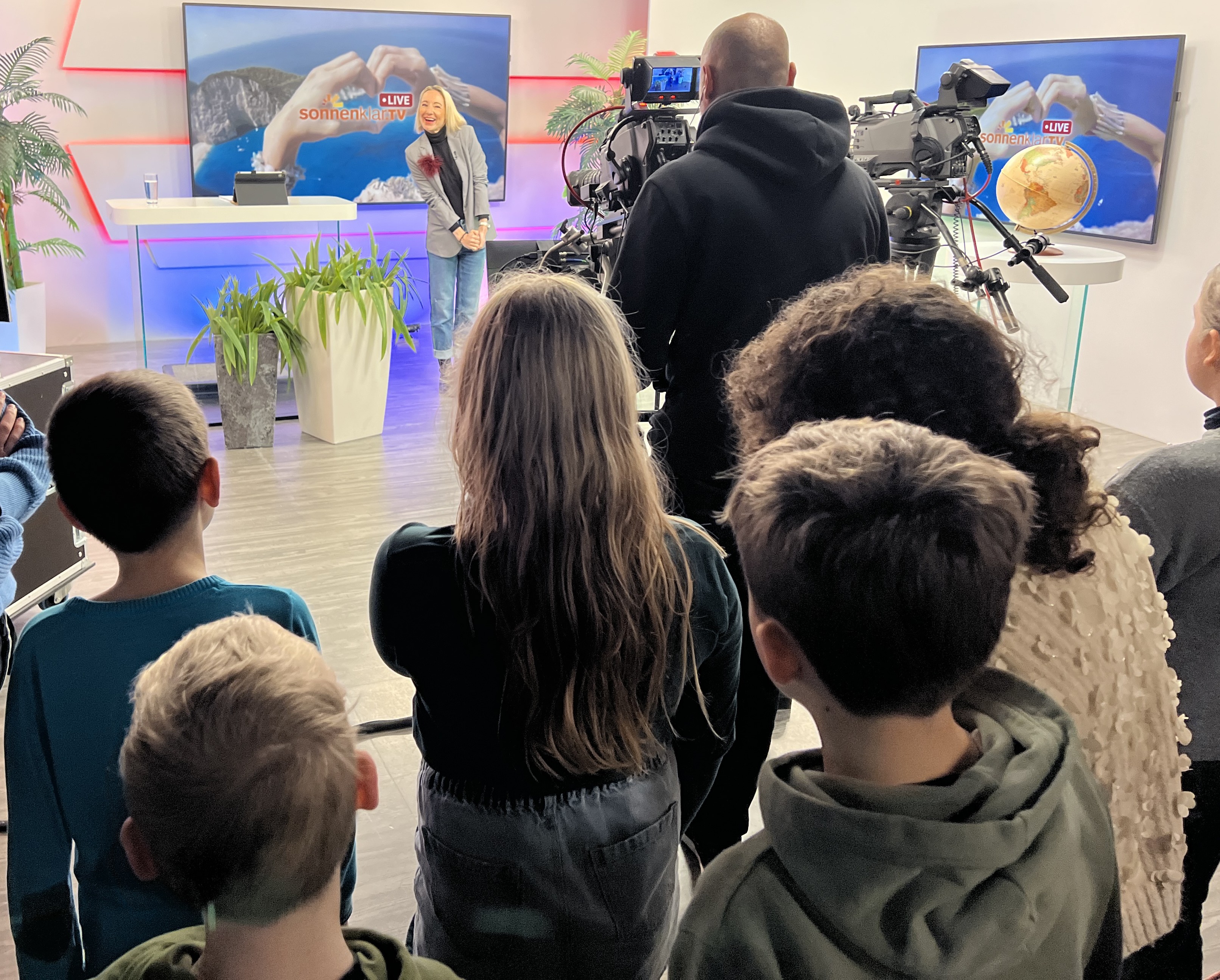 Studiotag für Schulklassen: Fernsehen zum Anfassen!