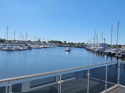 Schwimmende Hauser im BALTIC SEA RESORT