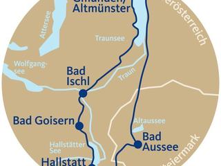 Bahn-Wandern um Bad Ischl - Kulturhauptstadt Europas 2024 (tr)