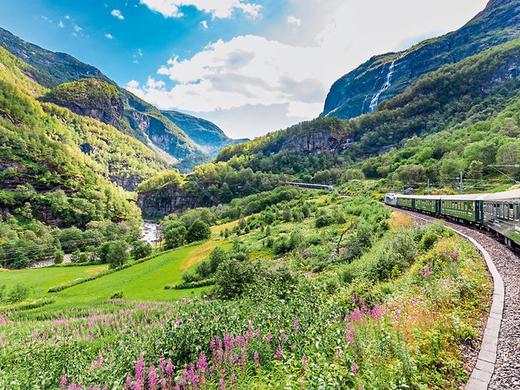 Mit Schiff und Bahn von Oslo nach Bergen,Mit Schiff und Bahn von Oslo