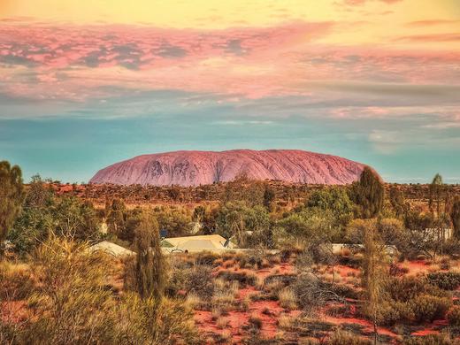 Rotes Zentrum & Kings Canyon,Rotes Zentrum auf eigene Faust
