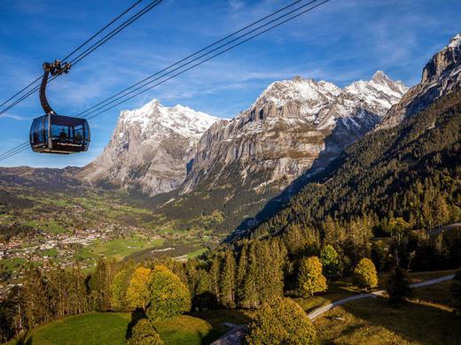 Bahn-Wandern Jungfrauregion,Bahn-Wandern Jungfrauregion ab Wilderwil
