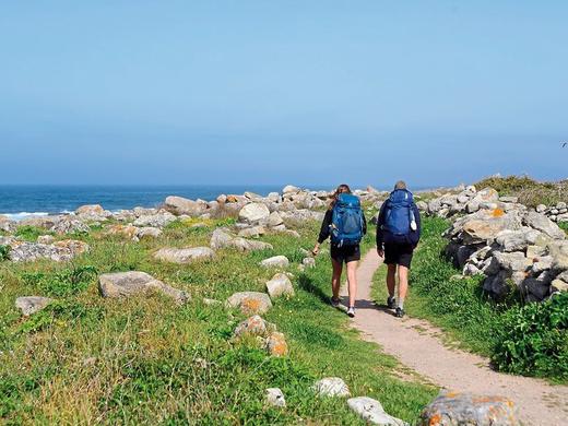 Wandern auf dem Jakobsweg - Die portugiesische Route an der Küste intensiv