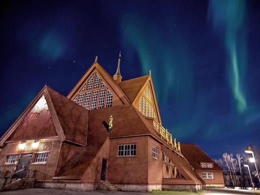 Polarlichtmetropole Kiruna