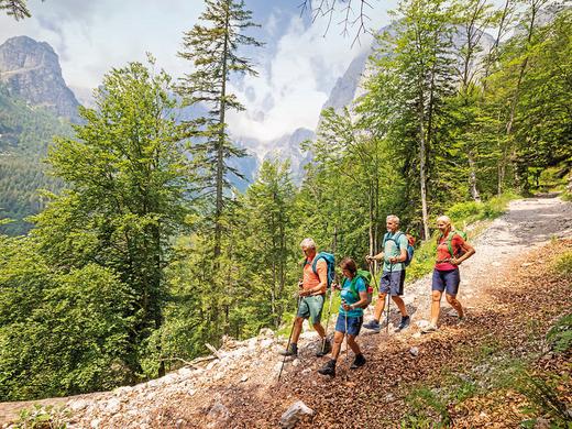 Wandertour Meran - Gardasee