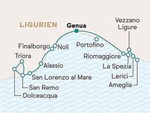 Die schönsten Dörfer Liguriens