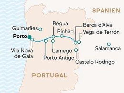 Flusskreuzfahrt mit der A-ROSA auf dem Douro