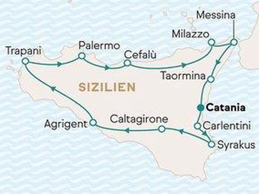 Die Höhepunkte Siziliens
