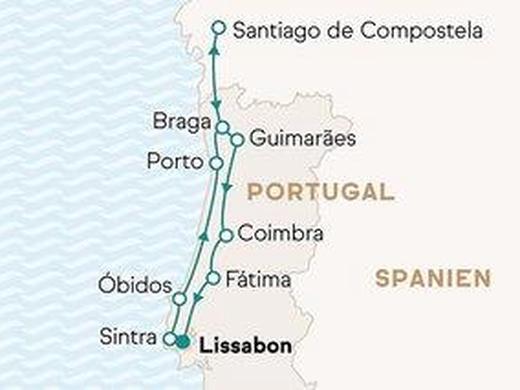 Kulturjuwelen entlang des portugiesischen Jakobswegs