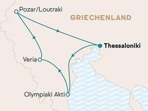 Auf den Spuren der Götter im Norden Griechenlands