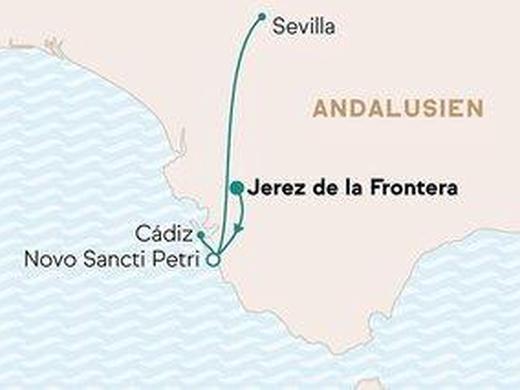 Standortreise Andalusien: Costa de la Luz & Sevilla