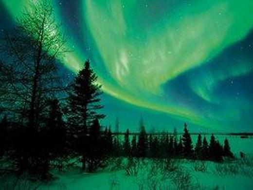 Kanadischer Wintertraum, Polarlichter und Eisenbahnromantik