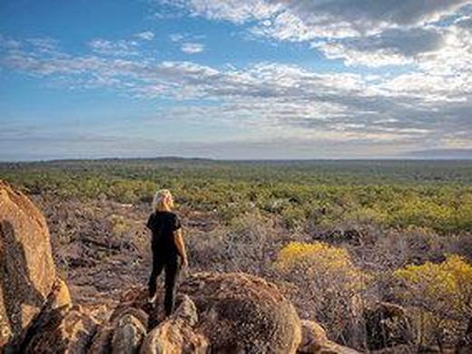Outbackromantik im Eisenbahnwaggon